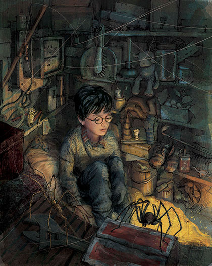 Harry-Potter-in-cupboard